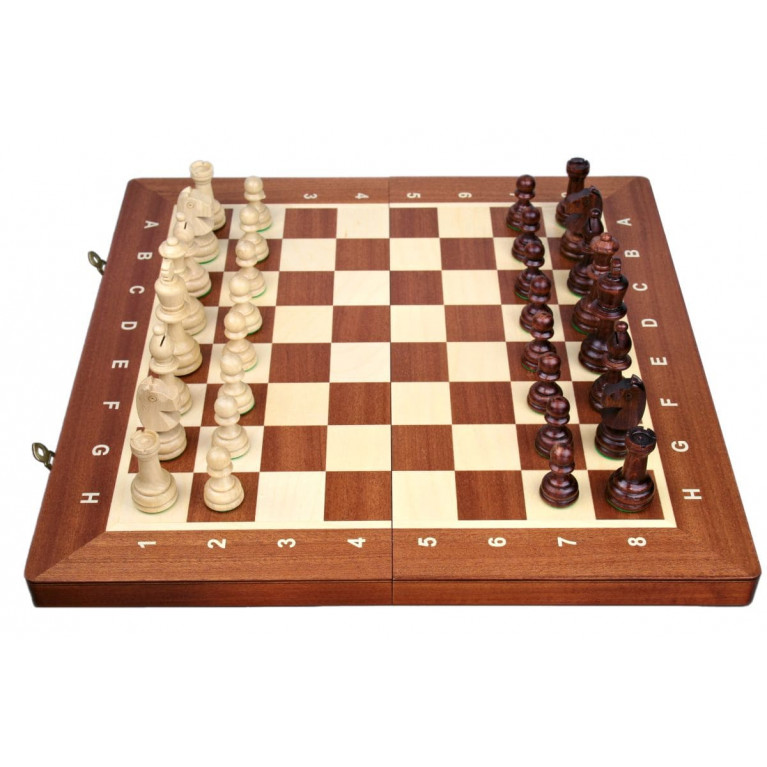 Összecsukható fa sakk 420*420 PL94